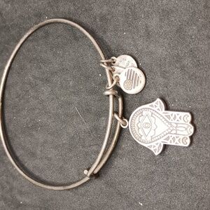 Alex and Ani hand of Fatima charm bracelet